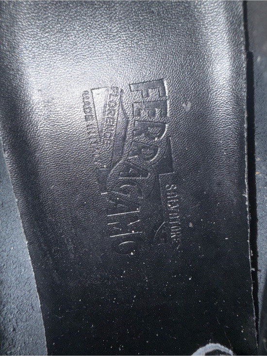 Salvatore Ferragamo Vintage Black Leather Bit-Detail Driving Loafers